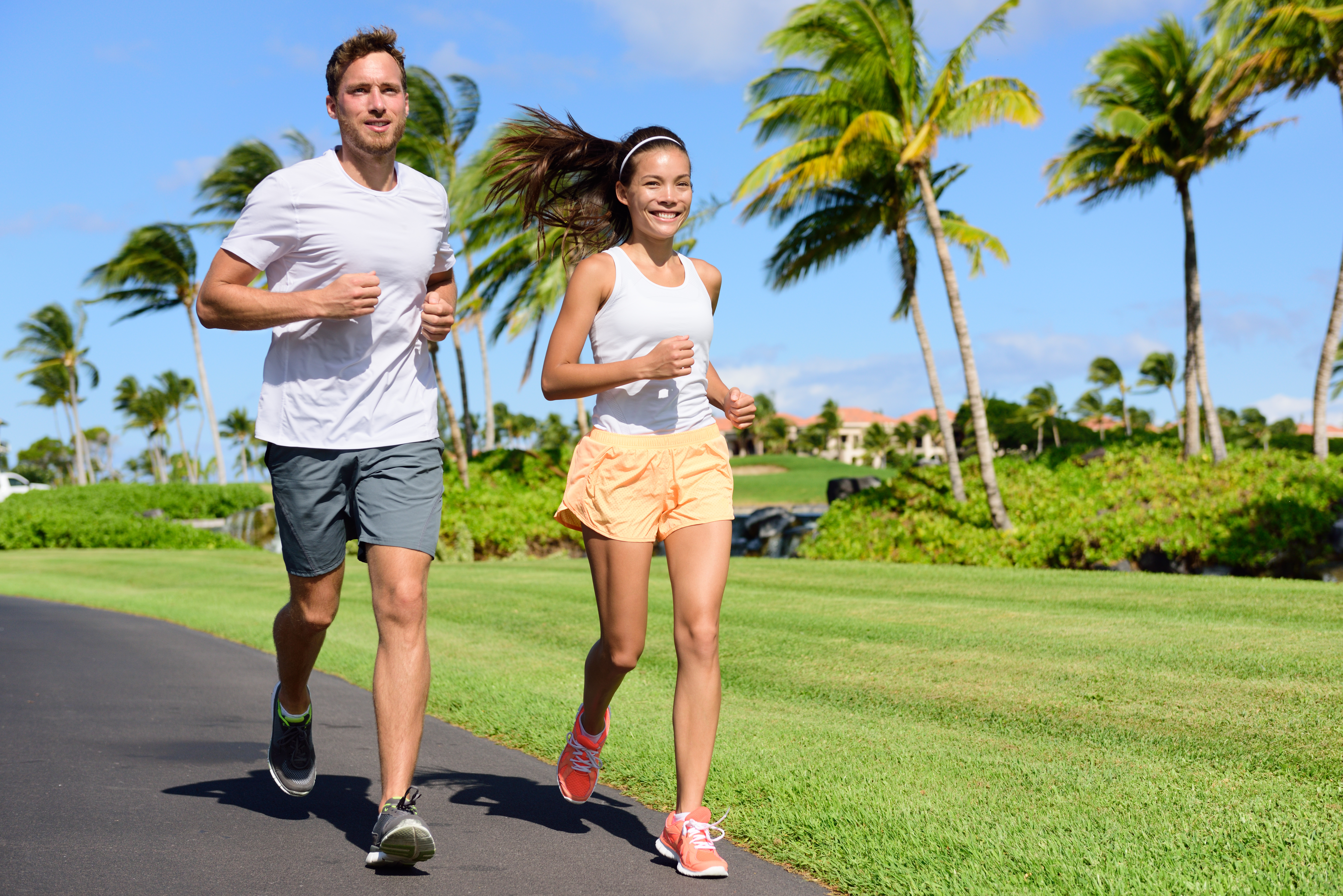 people running